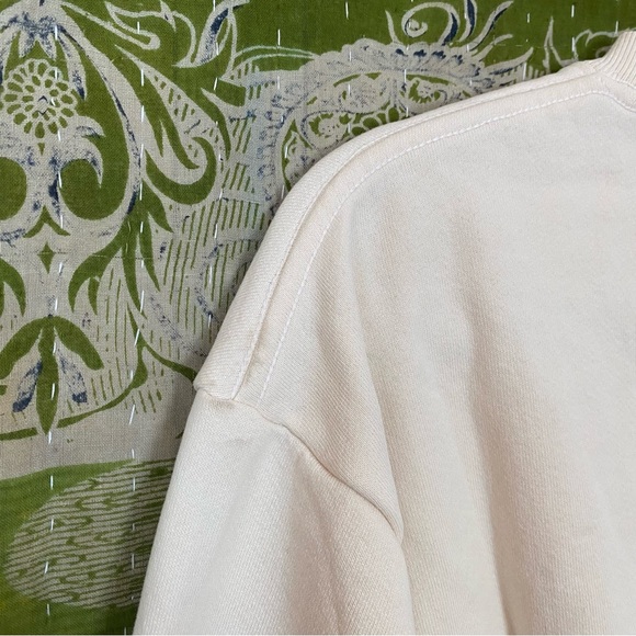 Pleasing by Harry Styles Cream Crewneck Sweatshirt Size Small - Picture 11 of 15